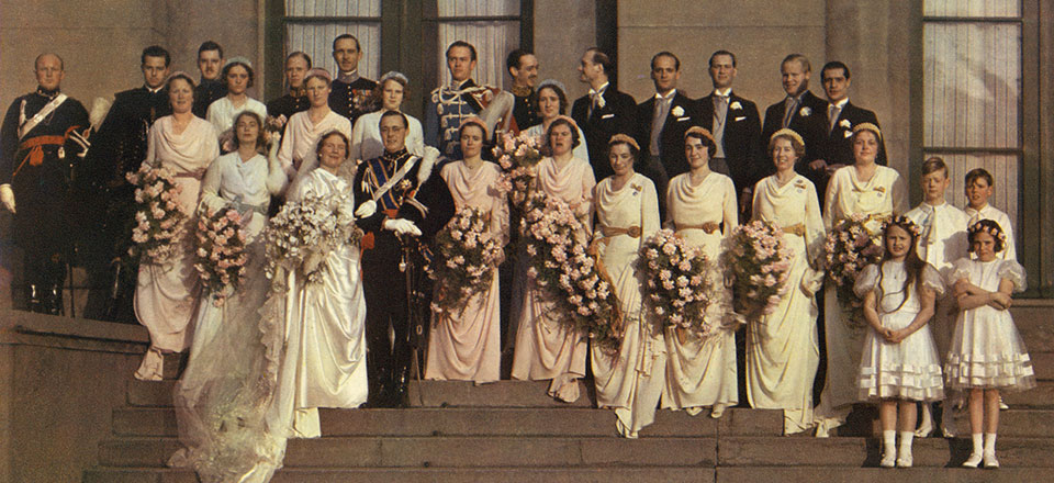 Huwelijk prinses Juliana en prins Bernhard